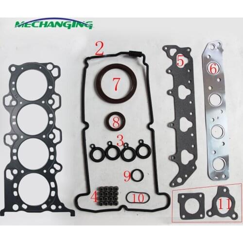 K12A FOR SUZUKI WAGON R+ (EM) 1.2L Full Set Auto Parts Engine Parts Engine Rebuilding Kits Engine Gasket 11401-75831