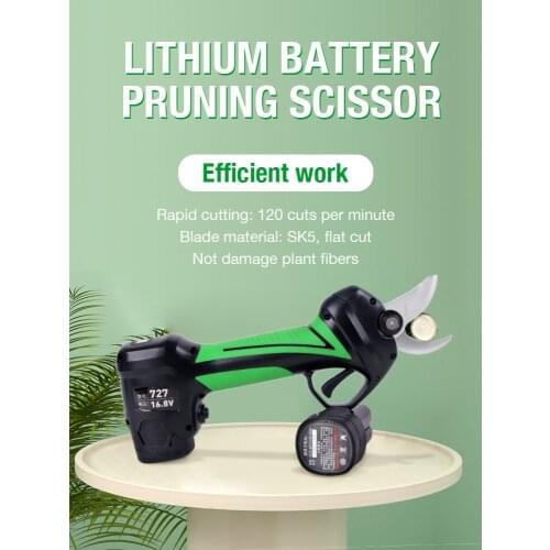 Pruning shears battery electric pruning shears rechargeable garden scissors battery scissors electric scissors of pruning