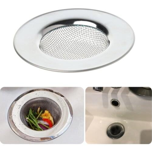 Mesh Kitchen Stainless Steel Sink Strainer Disposer Plug Drain Stopper Filter Drop Ship