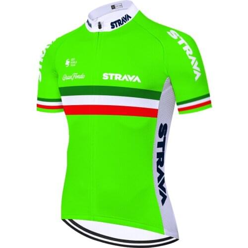 Strava Masculino Ropa Tricota Jersey Camisa Wielren Kleding Heren Cycling 자전거 Mallot Ciclismo Hombre Verano Maillot Ciclismo