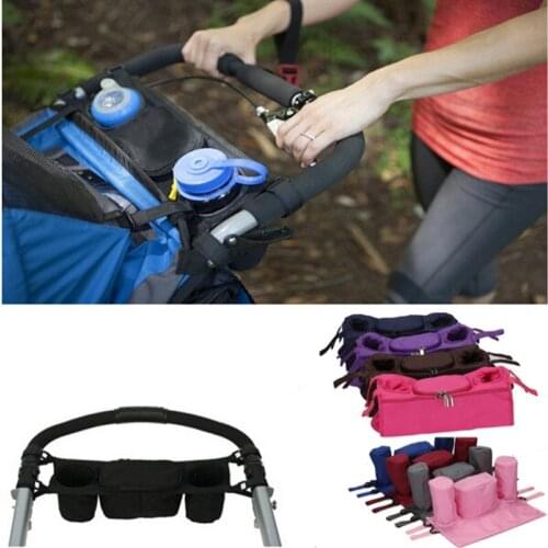 Universal Cup Bag Baby Stroller Organizer Baby Carriage Pram Baby Cup Holder Stroller Accessories Bag