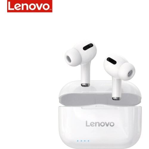 Lenovo LP1 TWS Bluetooth 5.0 Wireless Earphone 300Mah Dual Stereo Noise Reduction Bass Touch Control Long Standby