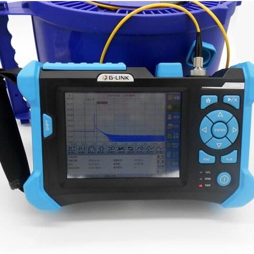 Fiber Optic OTDR 1310/1550nm 32/30dB with OTDR Dead Zone Eliminator,Fiber Rings