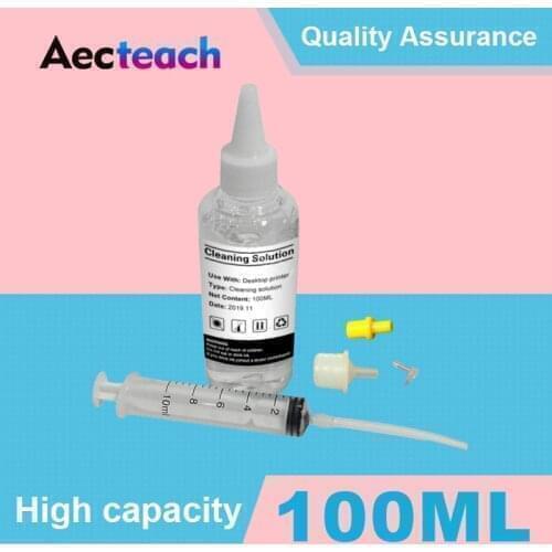 Aecteach Printerhead Nozzle Cleaning Protection Nozzle Fluid Washer Cleaner For Brother Printer Head Dye Ink Cartridges