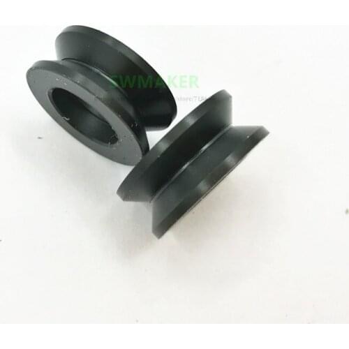 SWMAKER 1pcs OX CNC Smooth wheel V-Wheel for DIY 3mm Bore pulley for V track like MakerSlide Reprap 3D printer fast ship