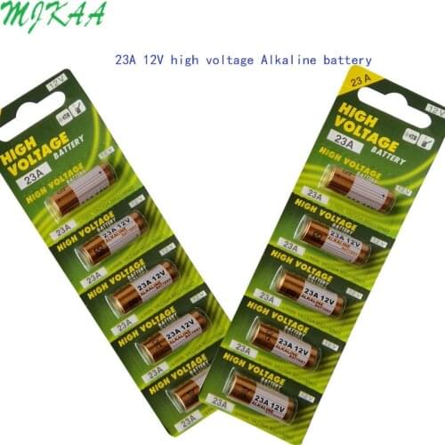 2Card 23AE 23GA A23 A23S E23A EL12 3LR50 V23GA MN21 L1028 MS21 RV08 VR22 GP23A 21/23 K23A Alkaline Dry 23a 12v Battery