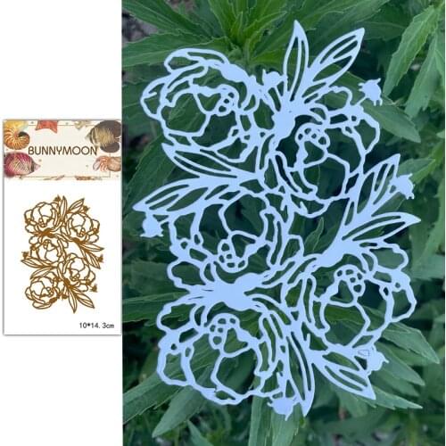 2021 CH New Arrival Flowers Stencil Metal Cutting Dies For Scrapbooking Practice Hands-on DIY Album Card Handmade Tools