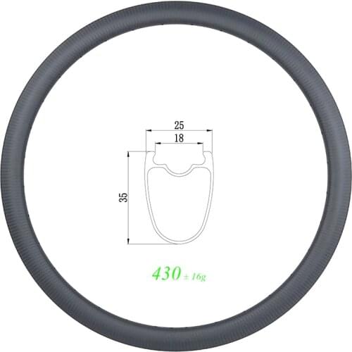 38mm tubeless U shape road disc carbon rim 700c clincher 25mm wide 3K twill matte glossy 20 24 28 32 36 Holes NO brake track