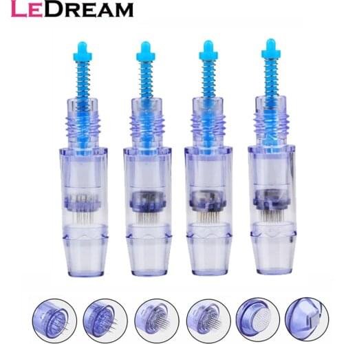 50PCS 9mm Disposable Sterile Micro Nano Needles Cartridges With Caps For Charmant MCHARM Artmex Permanent Microblading Makeup