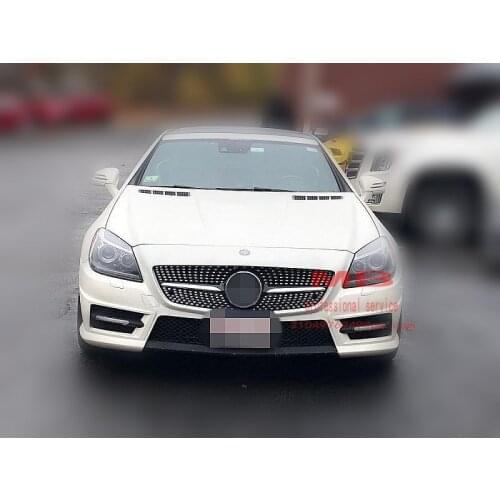 2011-2015 SLK-class R172 Diamond style grille not include star and base
