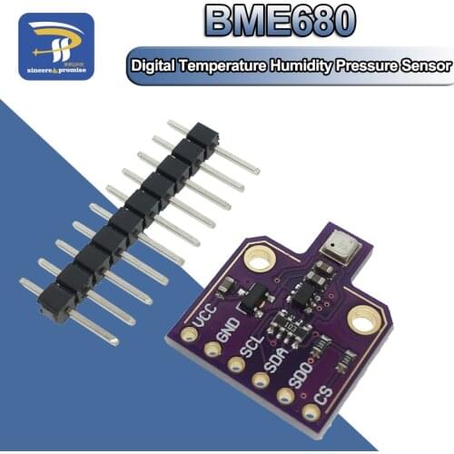 1pcs BME680 Digital Temperature Humidity Pressure Sensor CJMCU-680 High Altitude Sensor Module Development Board