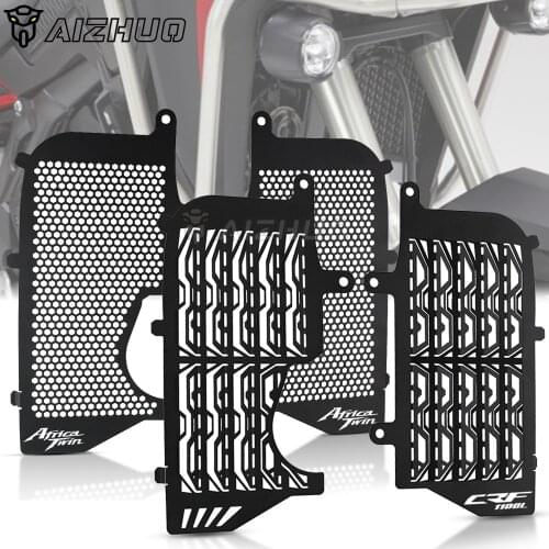 CRF 1100L AFRICATWIN Motorcycle Radiator Guard Protector Grille Grill Cover FOR HONDA CRF1100L Africa Twin ADV Sports 2020 2021