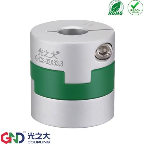 GHCS Aluminum alloy oldham shorter type clamp series shaft coupling D16L21