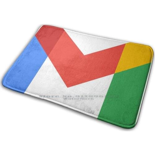 Gmail Mat Rug Carpet Anti-Slip Bedroom Entrance Door Mat Gmail Gsuite Free Webmail Google New Icon Phone Mail