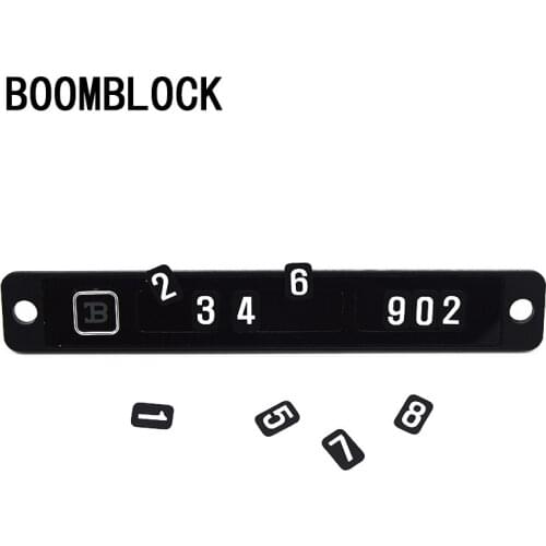 BOOMBLOCK Magnetic Temporary Parking Card For Toyota Volvo Renault Opel Nissan Volkswagen VW Polo Passat B6 B5 Golf 4 5 7 6 Mk4