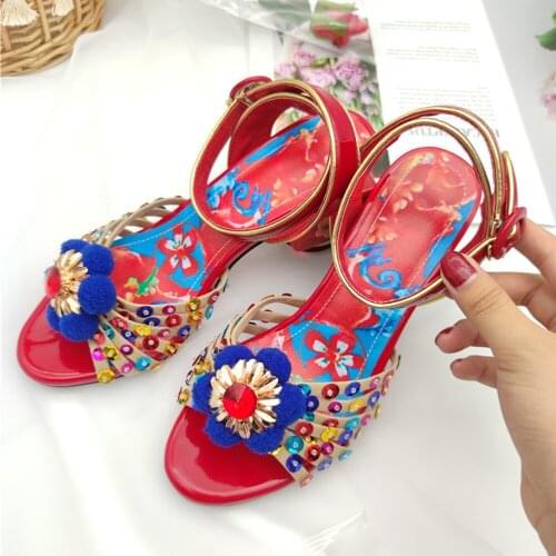 Женские туфли с ремешком Pearl Diary China At AliExpress