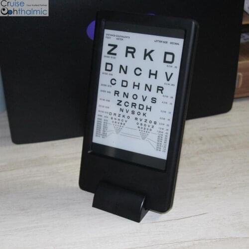 Rechargeable near vision desktop Tester CP-30L 40cm or 16 inch Symbol and Letter Decimal Dual Adjustable Brightness