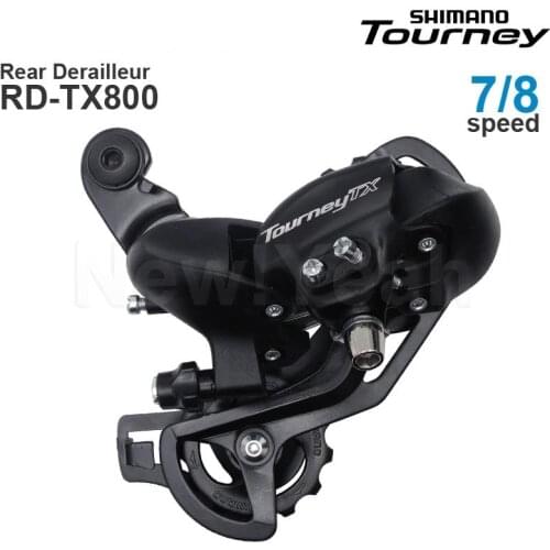 SHIMANO TOURNEY RD-TX800- Rear Derailleur - 7/8-speed Total capacity 43T Original parts