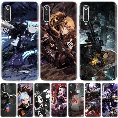 Girls Frontline Gun 404 Silicon Phone Case For Xiaomi Redmi Note 10 9 8 9S 8T 7 6 5 6A 7A 8A 9A 9C Pro Customized Cover Coque