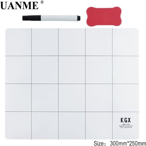 UANME 20X25CM 25X30CM Magnetic Project Mat Screw Work Pad with Marker Pen Eraser For Cell Phone Laptop Tablet Repair Tools