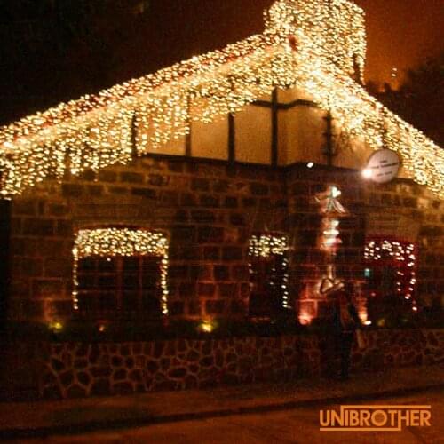 Unibrother LED Garlands Icicles