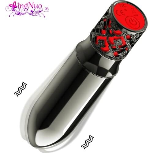 10 Speeds Bullet Vibrator USB Rechargeable Mini Powerful Sex Toy For Women G-Spot Clitoris Stimulator Dildo Anal Toys For Adults