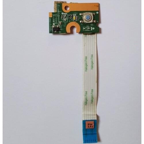 WZSM Wholesale New for HP Compaq G62 G56 G42 G72 CQ62 Power Button Switch Board Cable 4EAX1PB0000 DA0AX1PB6E0 595204-001