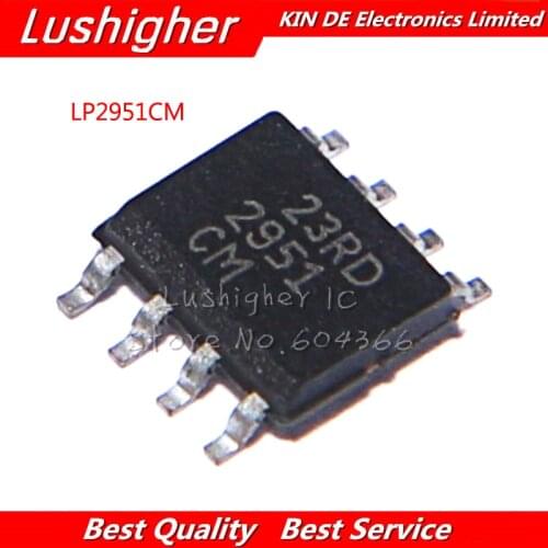 10pcs LP2951CMX SMD LP2951CM 2951 2951CM SOP LP2951 SOP8