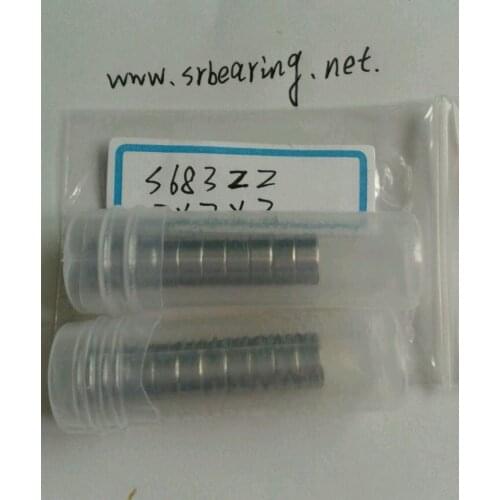 10pcs high quality S683ZZ Stainless steel bearings 3*7*3mm S683ZZ bearing free shipping su440c