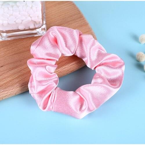 20Pcs Hair Band Hair Tie French Vintage Headband Elastics Bands Fashion Jewelry Headwear Red Pink Black for Girls