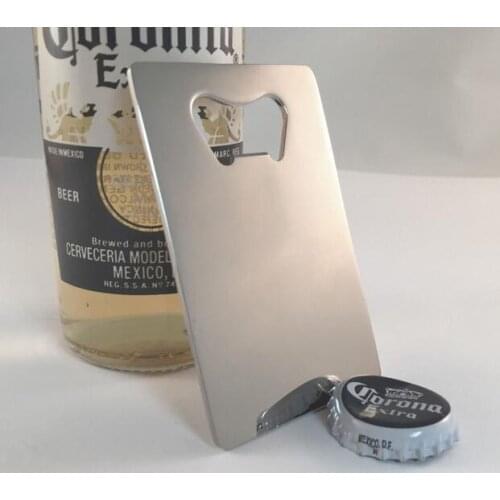 30pcs Bottle Opener New Wallet Size Stainless Steel Credit Card Business Card Beer Openers