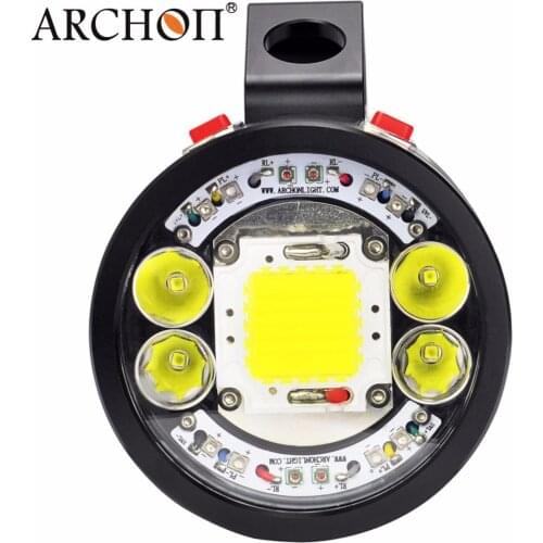 ARCHON WG156W DG150W Diving Spot light max 10000 lumen UV/Red/Purple Underwater Photography Light with battery pack