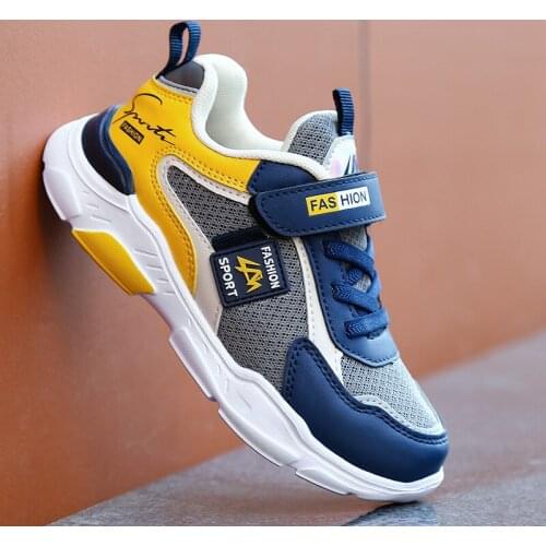 2021 Spring Kids Sport Shoes Waterproof Boy Running Shoes Girls Sneakers Tenis Infantil Mesh Breathable Antislip Children Shoes