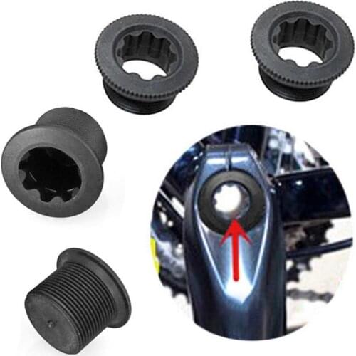Mountain Road Bike Bicycle Chainwheel Crankset Cover Arm Bolt Screw Accessories Crank Bolt Hollow Fixing Crank Arm Bolt Cap