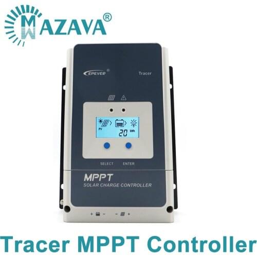 EPEVER 100A 80A Tracer MPPT Solar Charger Controller 12V 24V 36V 48V Auto Regulator Adjustable 10420AN 10420AN 8415AN 8415AN