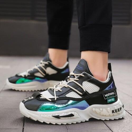 2020 New Fashion Autumn Men Shoes Comfortable Anti Slip Male Shoes Breathable Sneakers Thick Sole Soft Casual Shoes For Man