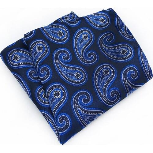 New High Quality Polyester Material Paisley Suit Pocket Towel Business Mens Accessories Pocket Towel Handkerchief