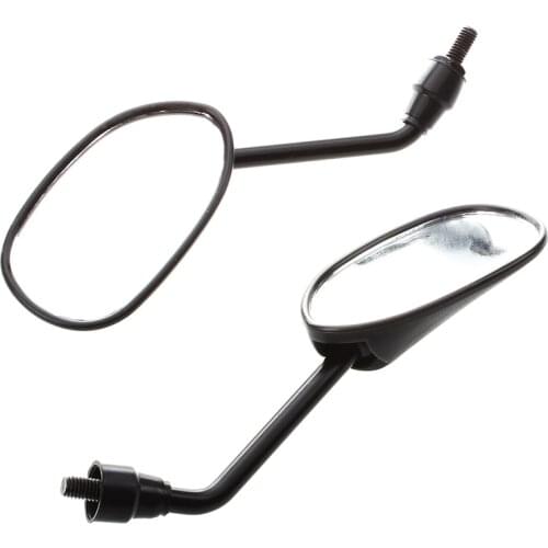 Pair Rear - view mirror for Motorcycle Scooter tread screw 8mm M8 adjustable rotation