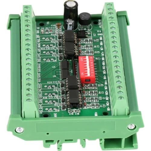 8-5V24V-D Level Voltage Converter 8-Channel NPN/PNP to NPN 5V/24V-D SquareWave Signal Conversion Module Level Converter 10MHZ