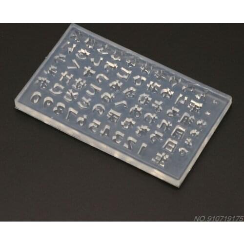 DIY Japanese Hiragana and Katakana Resin Nail Carving Mold Japanese Alphabets Fifty Kana Number Templates Mold D17 20 Dropship