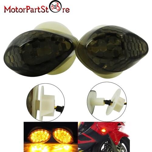 Motorcycle Flush Mount LED Turn Signals Indicator Blinker Light For Honda CBR600 CBR929 CBR600RR CBR1000RR CBR 600 F4