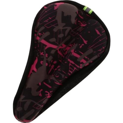 Comfortable Bike Seat Cushion Cover 7.1x11.8x1.4inch Saddle Pad