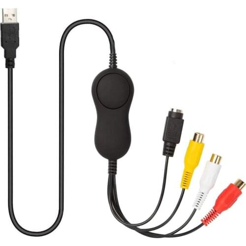 USB Video Capture Card Video Grabber VHS to DVD Maker Kit for Digitize Video/Analog to Digital Video/VHS Recorder/Capture VHS Ho