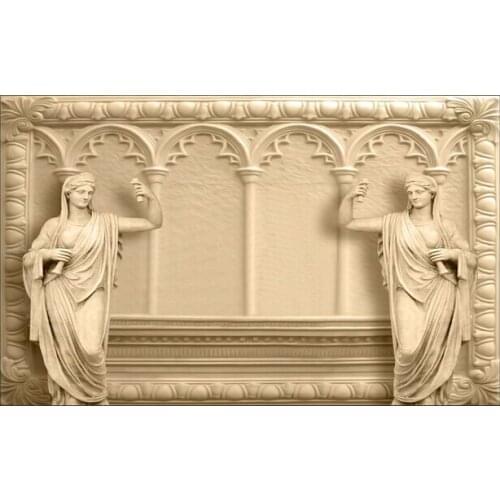 The custom 3D murals,Luxury 3D European background wall,living room sofa TV wall bedroom wall paper