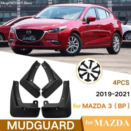 Car Accessories For Mazda 3 Axela 2020 2021 Car Mudguard Fender Modification Front Rear Tire Fender Anti-Mud Protector Cover