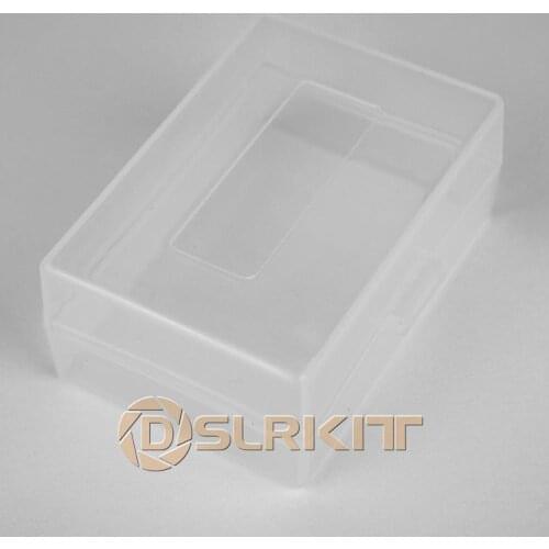 White Hard Plastic Case Holder Storage Box for Battery LP-E6 LP-E8 EL3E FM500H DLI90 EL15