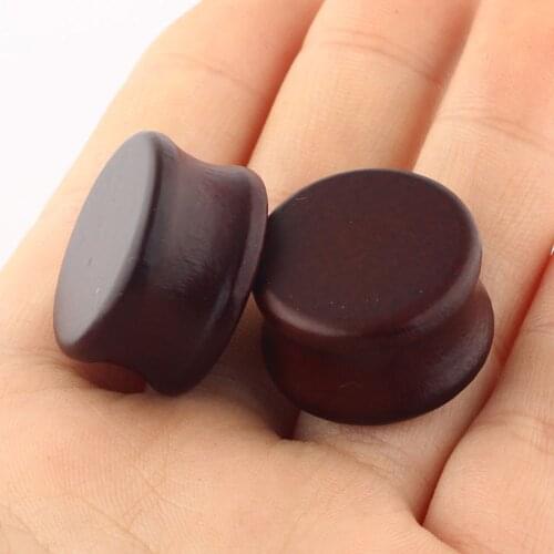 JUNLOWPY Wooden Ear Gauges Plugs Flesh Tunnels for Women Men Earrings Stretchers Piercing Expander Set Body Jewelry 6-20mm 80pcs