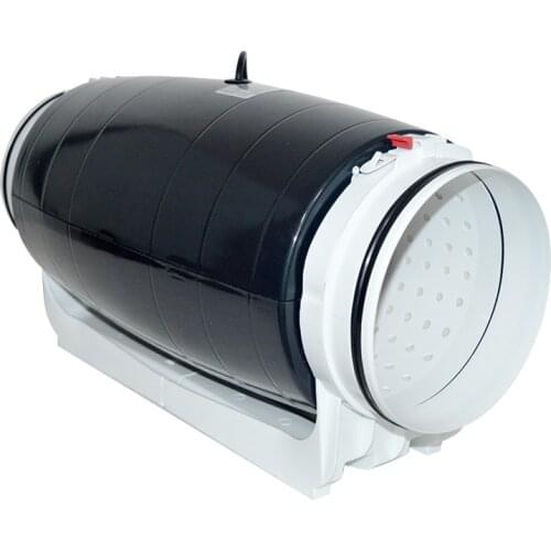 Household Exhaust Fan Ventilador Round Duct Fan LCD Delay Three-speed Switch Silent Exhaust Fan Ventilador Exhaust Fan 8 Inch