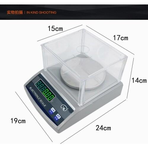 English jiming electronic balance JM-A 600g2000g3000g1000g/0.01g counting weight scale 0.01