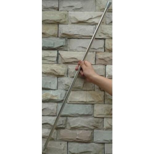 Dancing Cane Aluminum Metal Silver Color - Magic Tricks,Stage Magic,comedy,Mentalism,close up,Accessories,toys